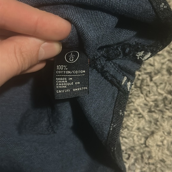 Men’s Button Down Buffalo David Bitton long sleeve shirt. In blue, size L. - Picture 7 of 7